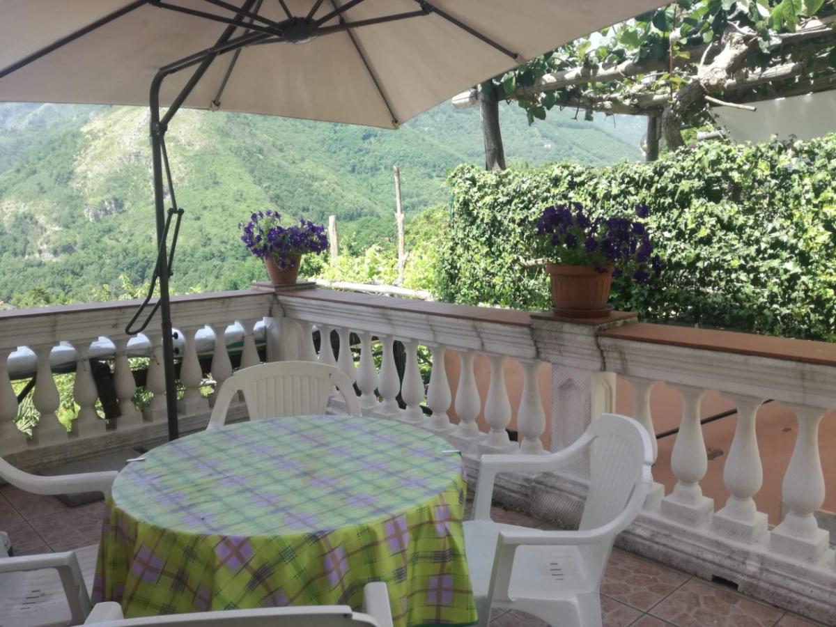 Villa Antica Casa Cavaliere Tramonti Exterior foto