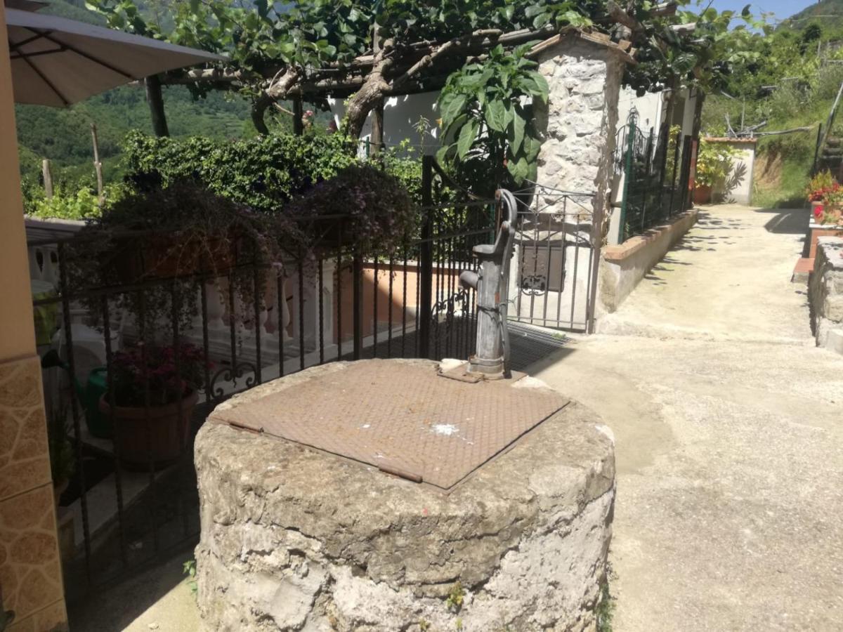 Villa Antica Casa Cavaliere Tramonti Exterior foto